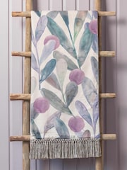 Voyage Violet Purple Enso Throw - Image 2 of 2