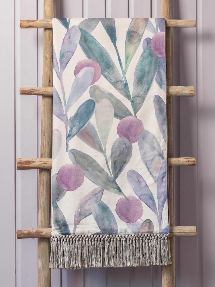 Voyage Violet Purple Enso Throw - Image 2 of 2