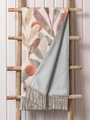 Voyage Mulberry Red Enso Throw - Image 1 of 2
