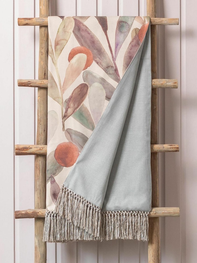 Voyage Mulberry Red Enso Throw - Image 1 of 2