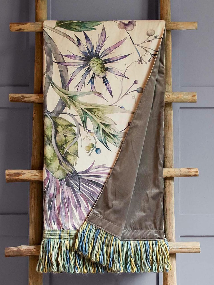 Voyage Violet Purple Elysium Throw - Image 1 of 2
