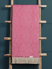 Voyage Geranium Selkirk Throw - Image 2 of 2