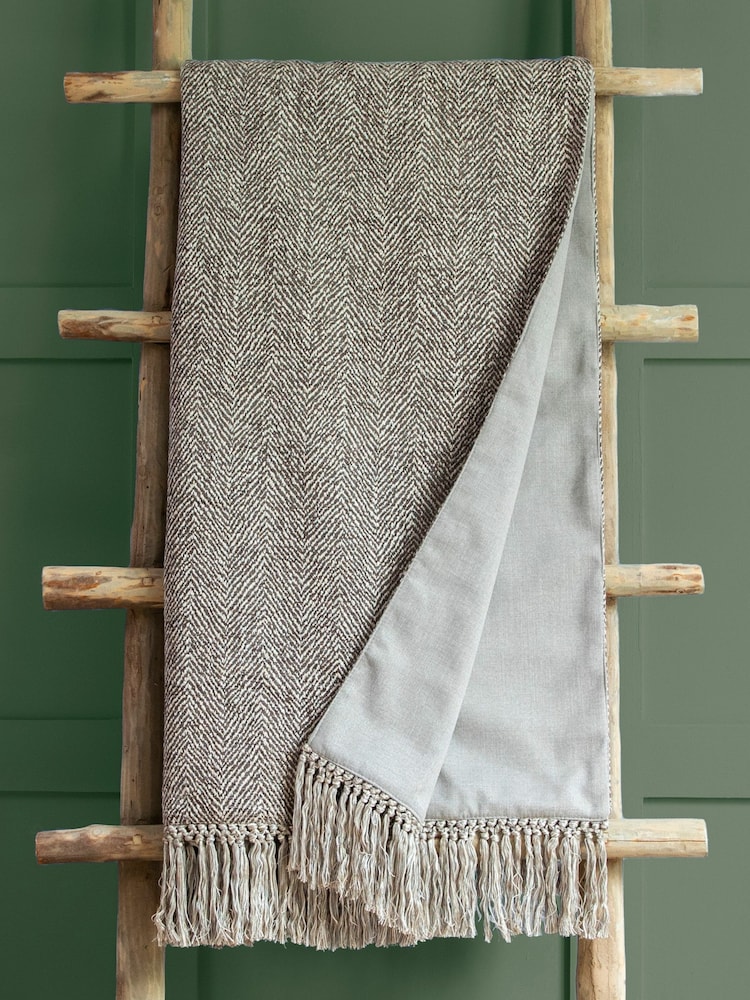 Voyage Slate Oryx Throw - Image 1 of 3