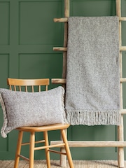 Voyage Slate Oryx Throw - Image 3 of 3