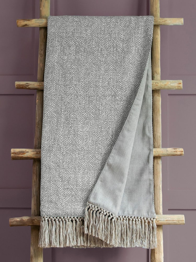 Voyage Smoke Oryx Throw - Image 1 of 3