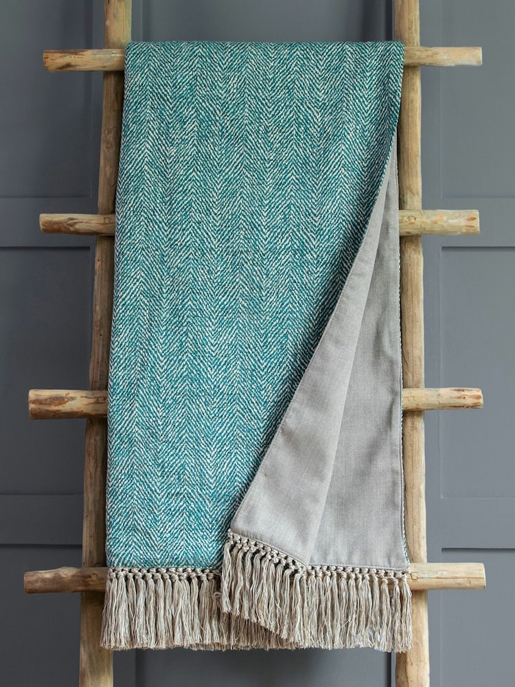 Voyage Azure Oryx Throw - Image 1 of 3