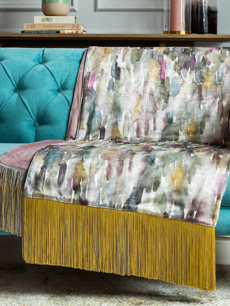 Voyage Ironstone Cream Azima Throw - Image 1 of 2