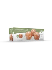 MenKind Pink Set of 3 Himalayan Salt Light Holder - Image 1 of 4