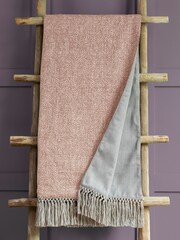 Voyage Coral Oryx Throw - Image 1 of 3