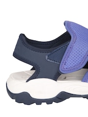 Mountain Warehouse Purple Pier Kids Drainage Sandals - Image 5 of 7
