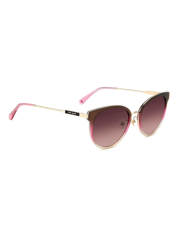 HUGO Pink Kate Spade Ginny/F/S Cat Eye Sunglasses - Image 1 of 4