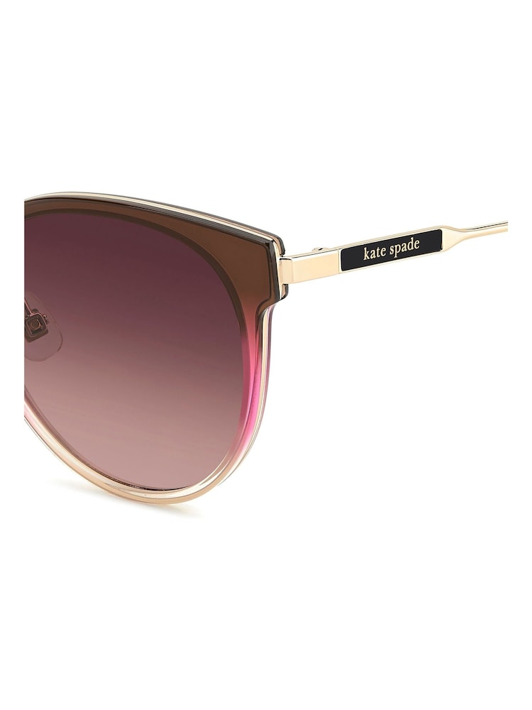 HUGO Pink Kate Spade Ginny/F/S Cat Eye Sunglasses - Image 4 of 4