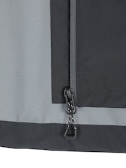 Mountain Warehouse Black Aerovent Waterproof Packable Windbreaker - Image 11 of 11