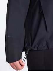 Mountain Warehouse Black Aerovent Waterproof Packable Windbreaker - Image 3 of 11