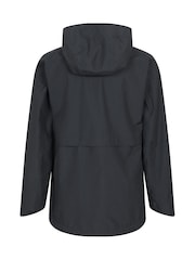 Mountain Warehouse Black Aerovent Waterproof Packable Windbreaker - Image 8 of 11