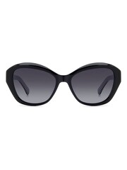 HUGO Kate Spade Aglaia/S Cat Eye Black Sunglasses - Image 2 of 4