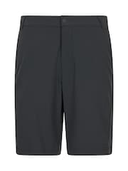 Mountain Warehouse Black Wander UV Max Quick Drying Packaway Shorts - Image 1 of 6
