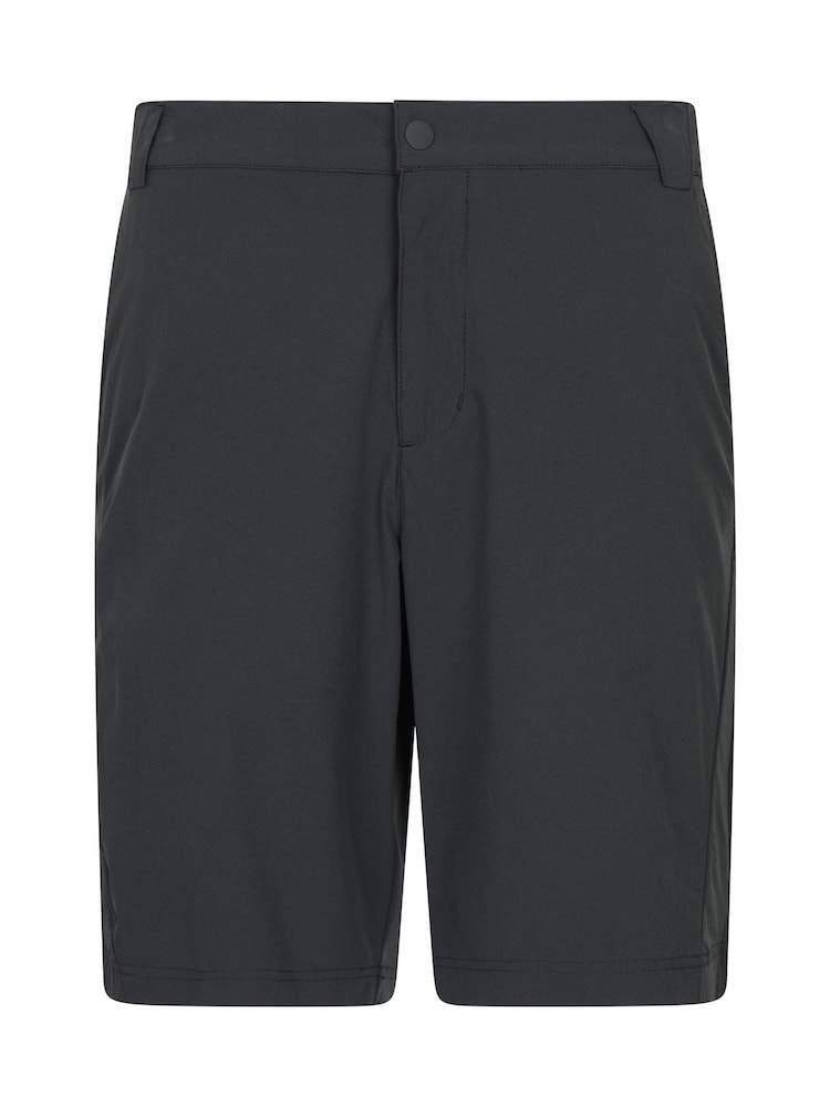 Mountain Warehouse Black Wander UV Max Quick Drying Packaway Shorts - Image 1 of 6