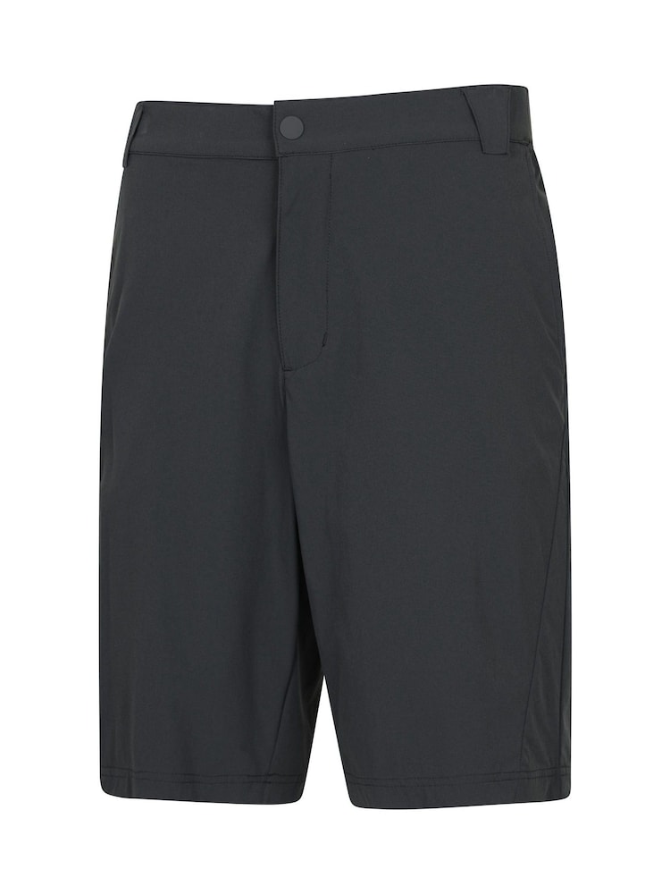 Mountain Warehouse Black Wander UV Max Quick Drying Packaway Shorts - Image 2 of 6