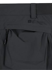 Mountain Warehouse Black Wander UV Max Quick Drying Packaway Shorts - Image 5 of 6