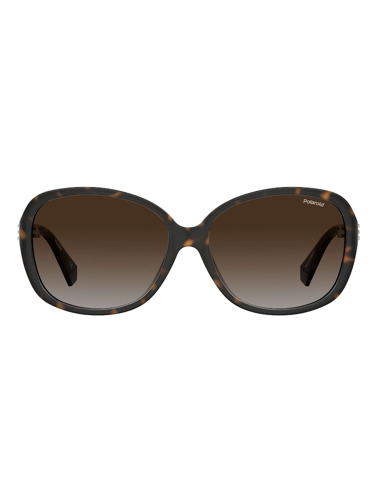 Polaroid 4098/S Butterfly Brown Sunglasses - Image 2 of 4