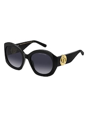 Marc Jacobs Black 722/S Butterfly Sunglasses - Image 2 of 4