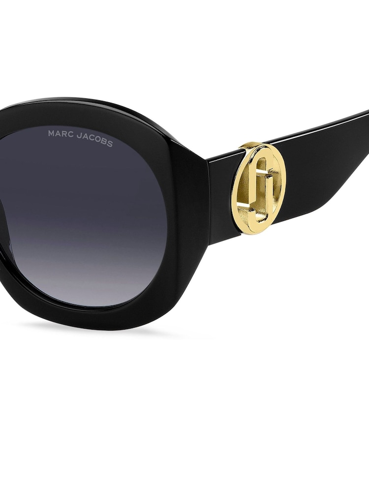 Marc Jacobs Black 722/S Butterfly Sunglasses - Image 4 of 4