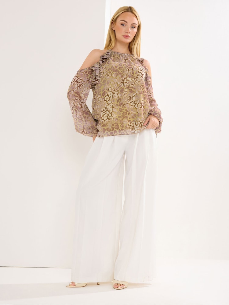 Star by Julien MacDonald Animal Cold Shoulder Top - Imaginea 2 din 5 Star by Julien MacDonald Animal Cold Shoulder Top - Imaginea 2 din 5