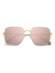 Polaroid Gold Tone 6194/S/X Square Sunglasses - Image 4 of 5