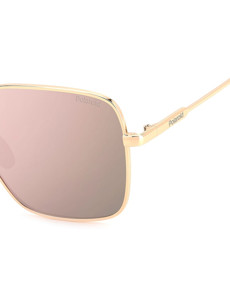 Polaroid Gold Tone 6194/S/X Square Sunglasses - Image 5 of 5
