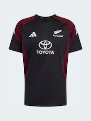 adidas Black All Blacks Performance T-Shirt - Image 7 of 7