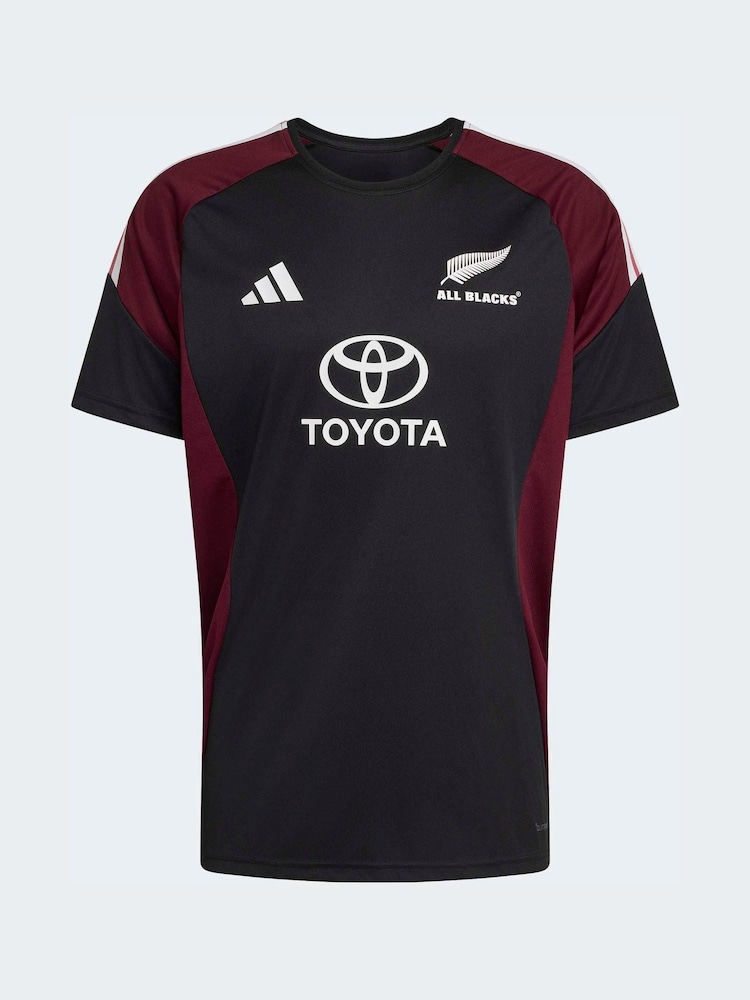 adidas Black All Blacks Performance T-Shirt - Image 7 of 7