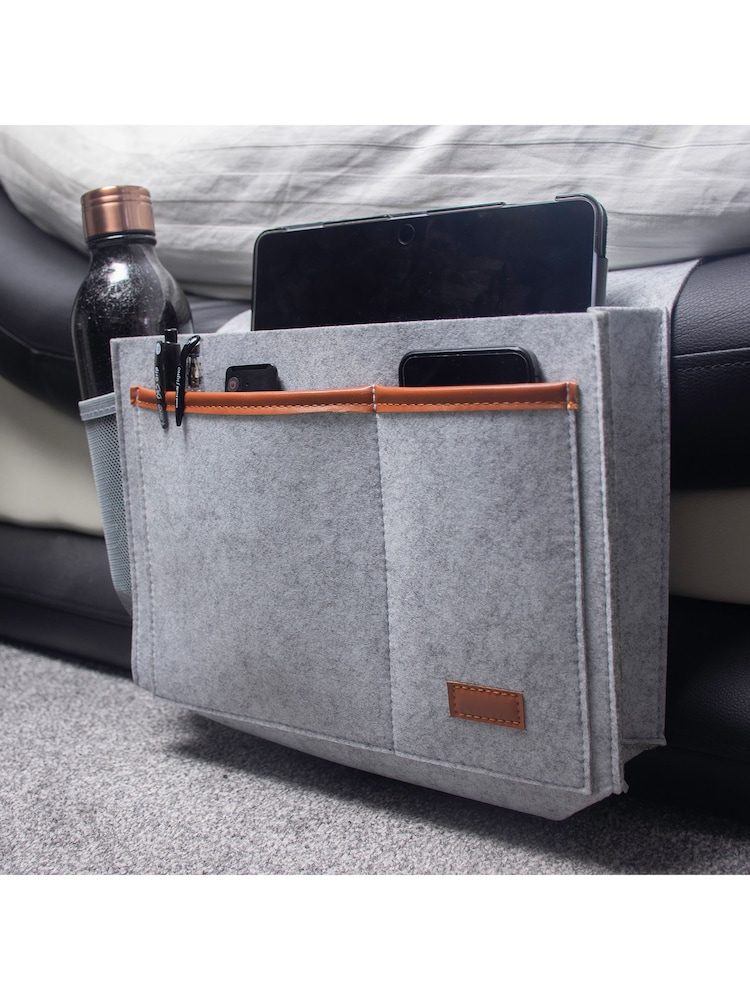 MenKind Grey Felt Storage Caddy - Image 2 of 4 MenKind Grey Felt Storage Caddy - Image 2 of 4