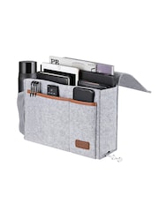 MenKind Grey Felt Storage Caddy - Image 3 of 4