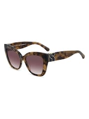 kate spade new york Bexley/G/S Cat Eye Brown Sunglasses - Image 3 of 4