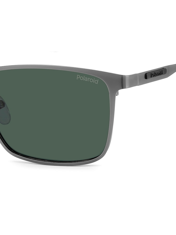 Polaroid Grey 2159/G/S/X Rectangular Sunglasses - Image 5 of 5