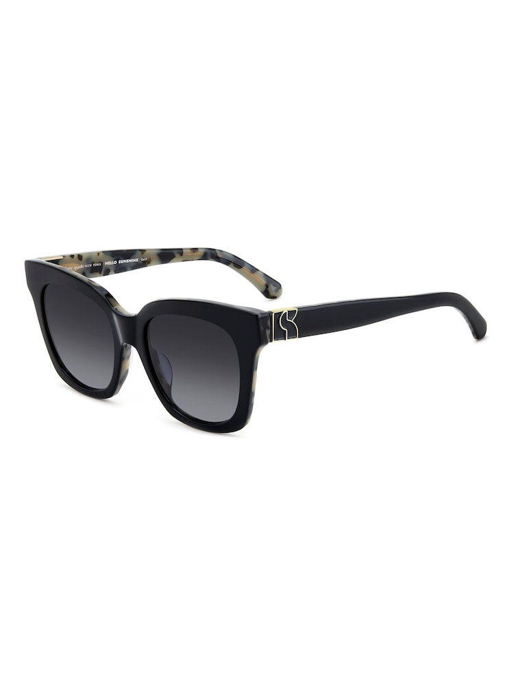 kate spade new york Constance/G/S Square Black Sunglasses - Image 3 of 3