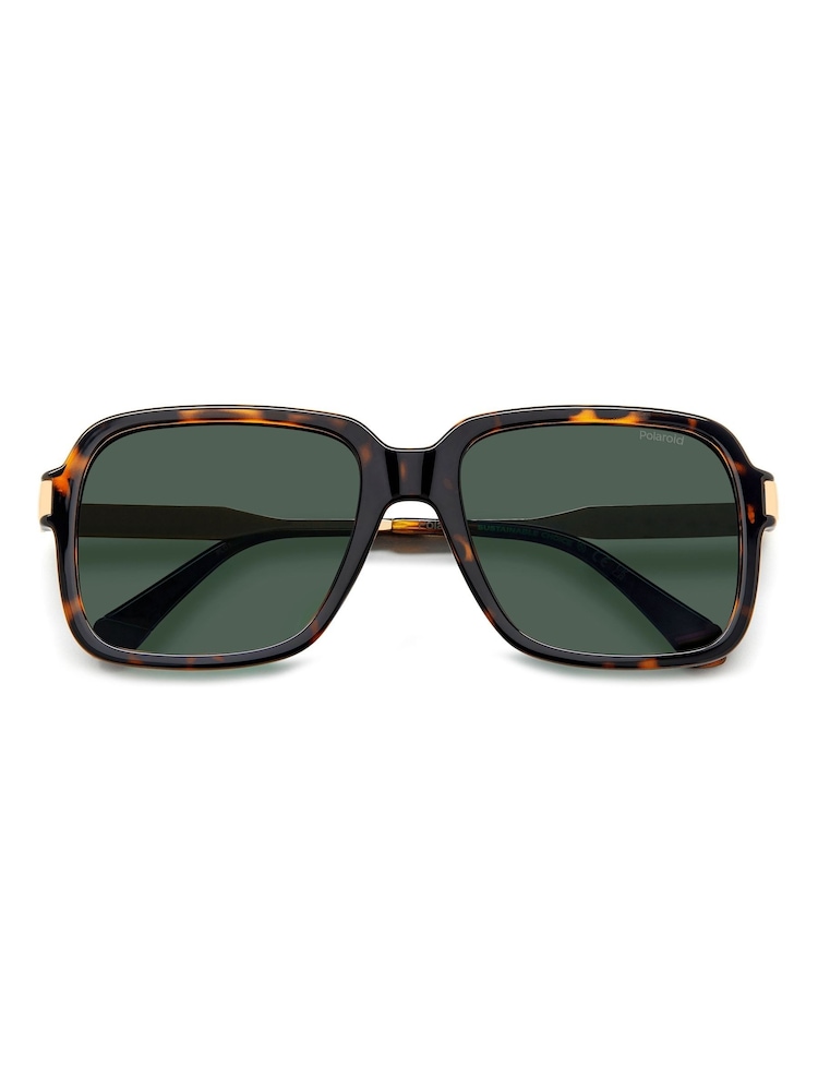 Polaroid 6220/S/X Square Brown Sunglasses - Image 4 of 4