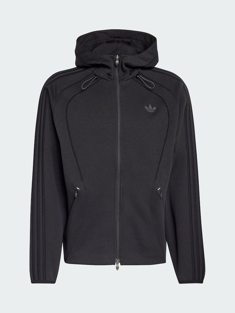 adidas Originals Black Spacer Teamgeist 26 Cutline Fullzip Hoodie - Image 6 of 6 adidas Originals Black Spacer Teamgeist 26 Cutline Fullzip Hoodie - Image 6 of 6