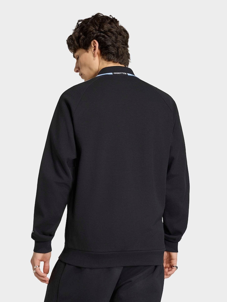 adidas Black Argentina Away Anthem Jacket - Image 2 of 6
