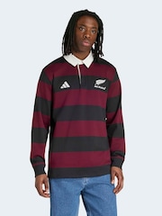adidas Red All Blacks Heritage Polo Shirt - Image 1 of 7