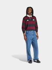 adidas Red All Blacks Heritage Polo Shirt - Image 3 of 7