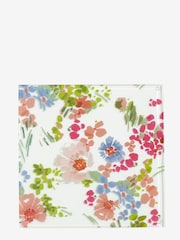 Set of 2 Pink Lisse Floral Glass Placemats - Image 3 of 3