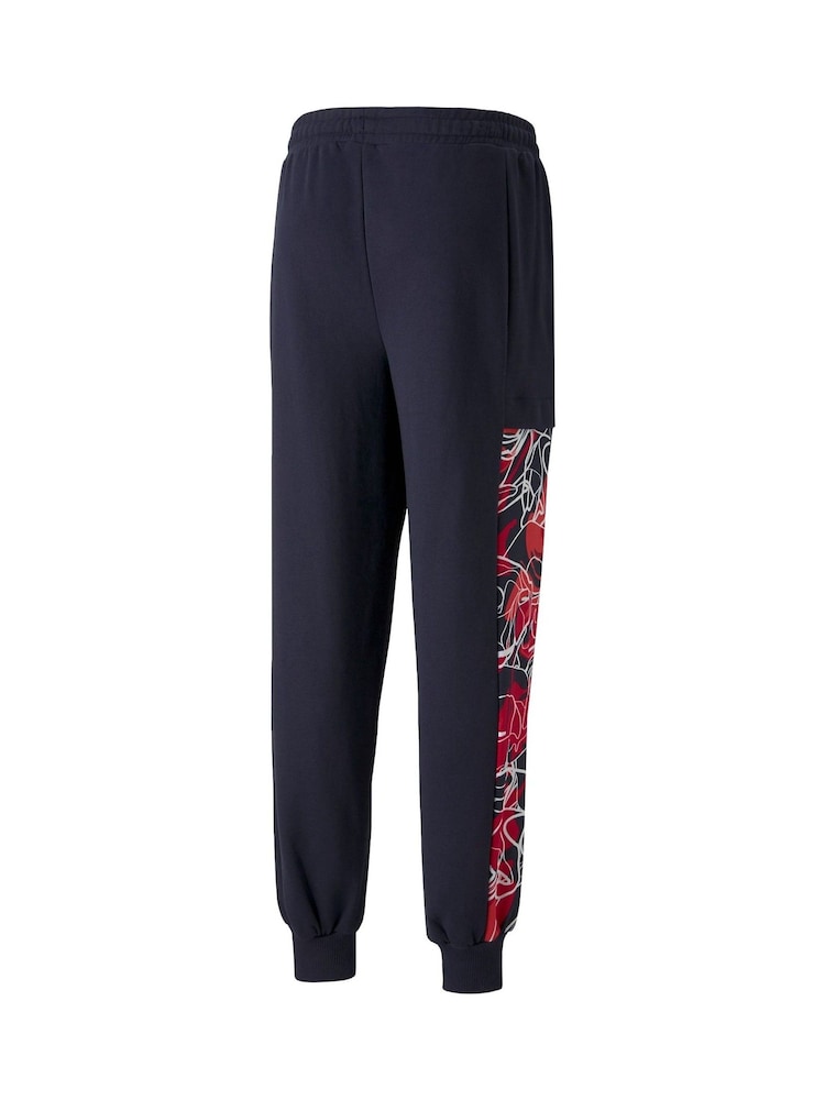 Fanatics Blue Bull Racing All Over Print Joggers - Image 3 of 3 Fanatics Blue Bull Racing All Over Print Joggers - Image 3 of 3