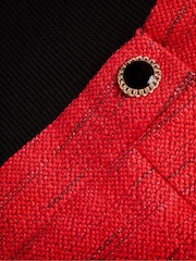 Ted Baker Red Bailea Mini 2-in-1 Dress - Image 6 of 7