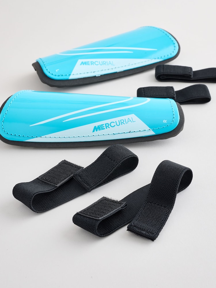 Nike Blue Dri-FIT Mercurial Hardshell Football Shin Guards - Image 2 of 3