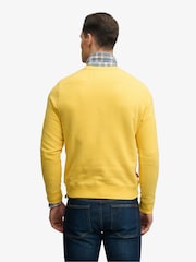 SUPERDRY Yellow Coastal Relaxed Sweatshirt - Image 2 of 7