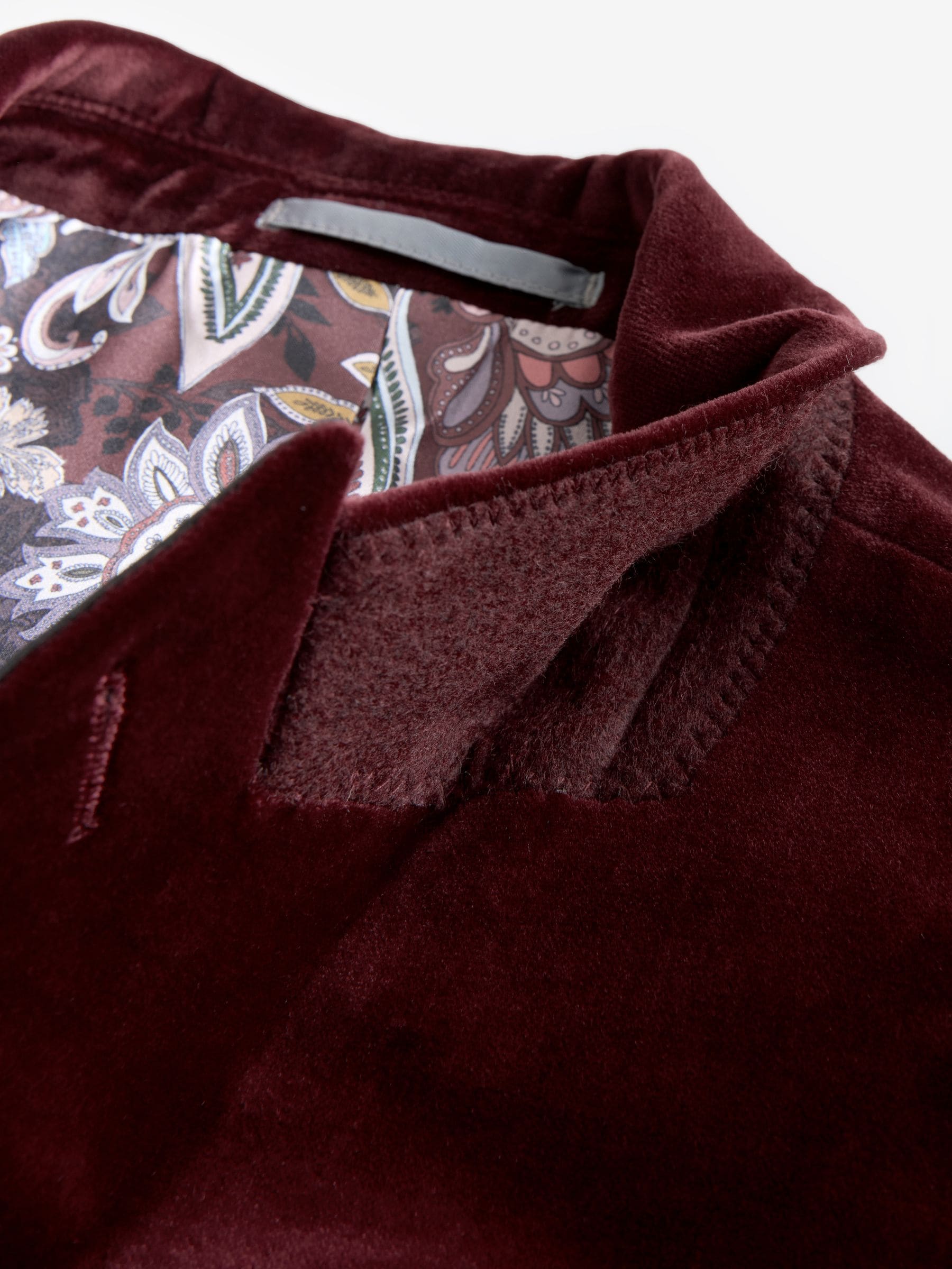 ジャケット・アウター SARTO COTTON VELVET BLOUSON SALMON Buy Burgundy Red Regular Fit Signature Pontoglio Italian Velvet