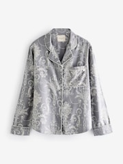 رمادي - طقم بيجامة Josette بأزرار كاملة من Laura Ashley - Image 7 of 7