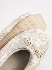 Laura Ashley Mink Brown Ballet Slippers - Image 5 of 5